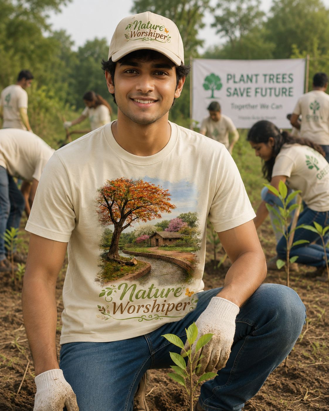 Nature-Worshiper T-shirt - Image 2